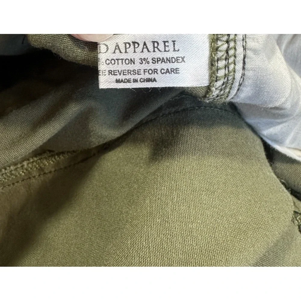TD Apparel Pants Mens 38x32 Green Straight Leg Tactical Workwear Utility Read